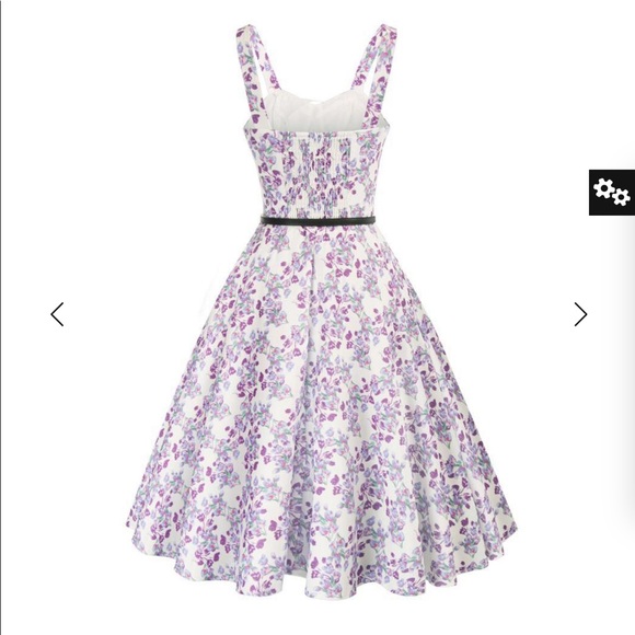 Belle Poque Flared A-Line Dress. Size S - Picture 3 of 12